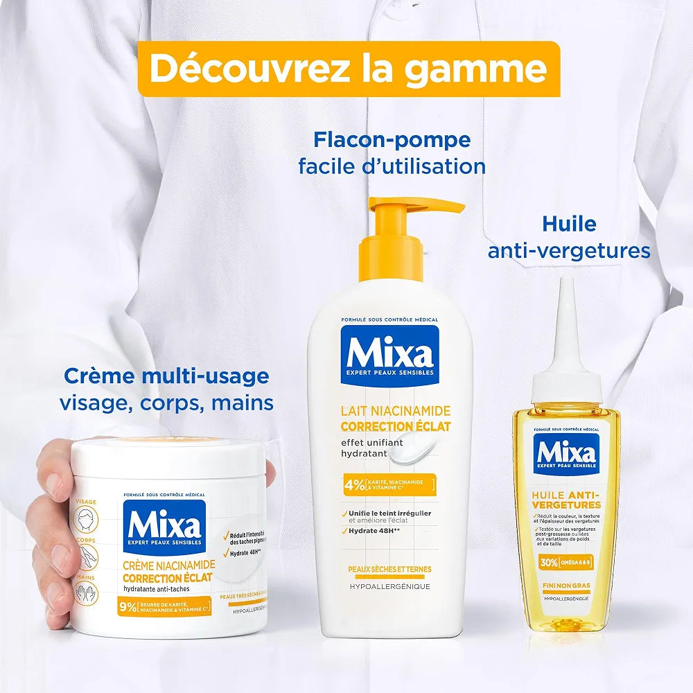 Mixa Niacinamide Radiance Correction Cream 400ml